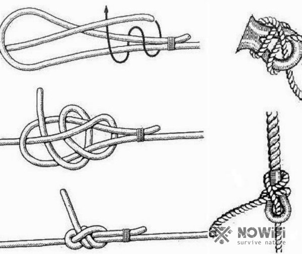 Как вязать брамшкотовый узел