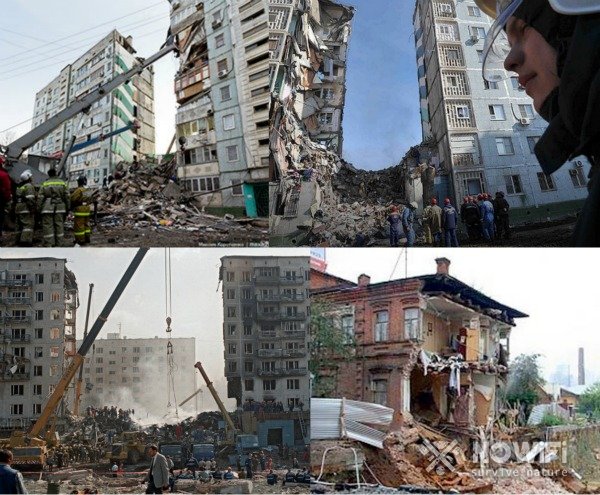 Причины обрушения зданий