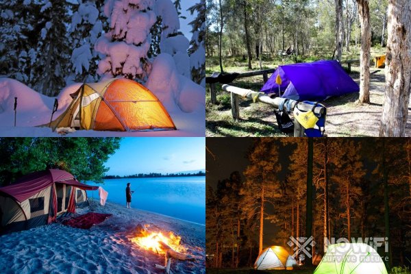 Как выбрать место для палатки
